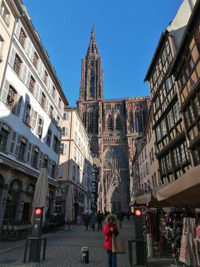 Ferienwohnung A La Tour Des Rohan Straßburg Exterior foto